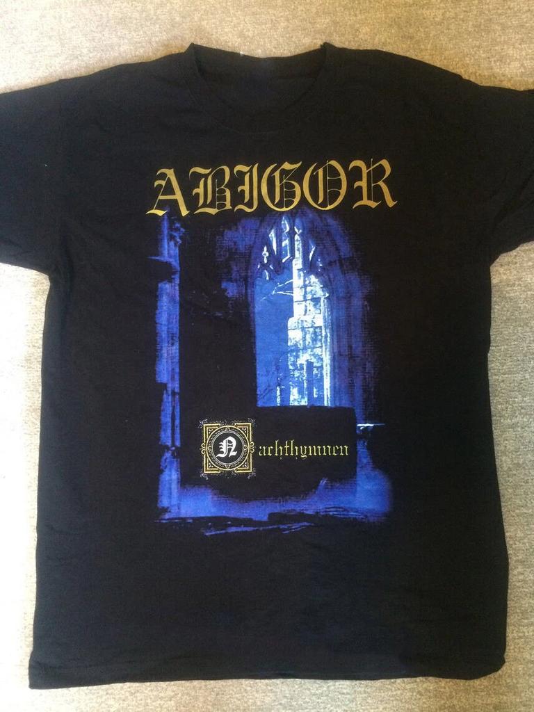 Abigor - Nachthymnen Short Sleeve Gift For Fan Black All Size Shirt AC1182
