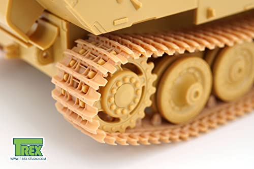 T-Rex Studio 1/48 масштаб Самоходная артиллерийская установка Elefant Подвижные гусеницы Пластиковые детали для сборки TR84001 Цветной пластик