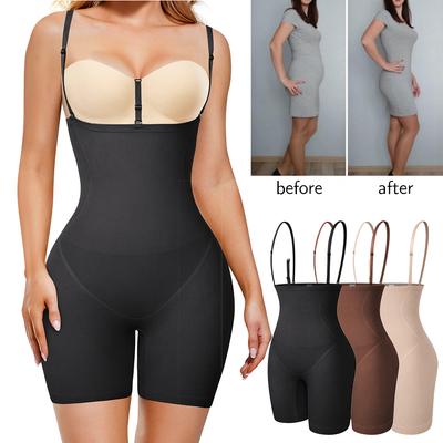 Корректирующее белье Боди для женщин Tummy Control Полное тело Shaper бедра Slimmer шорты Waist Trainer Нижнее белье для похудения Belly Fajas