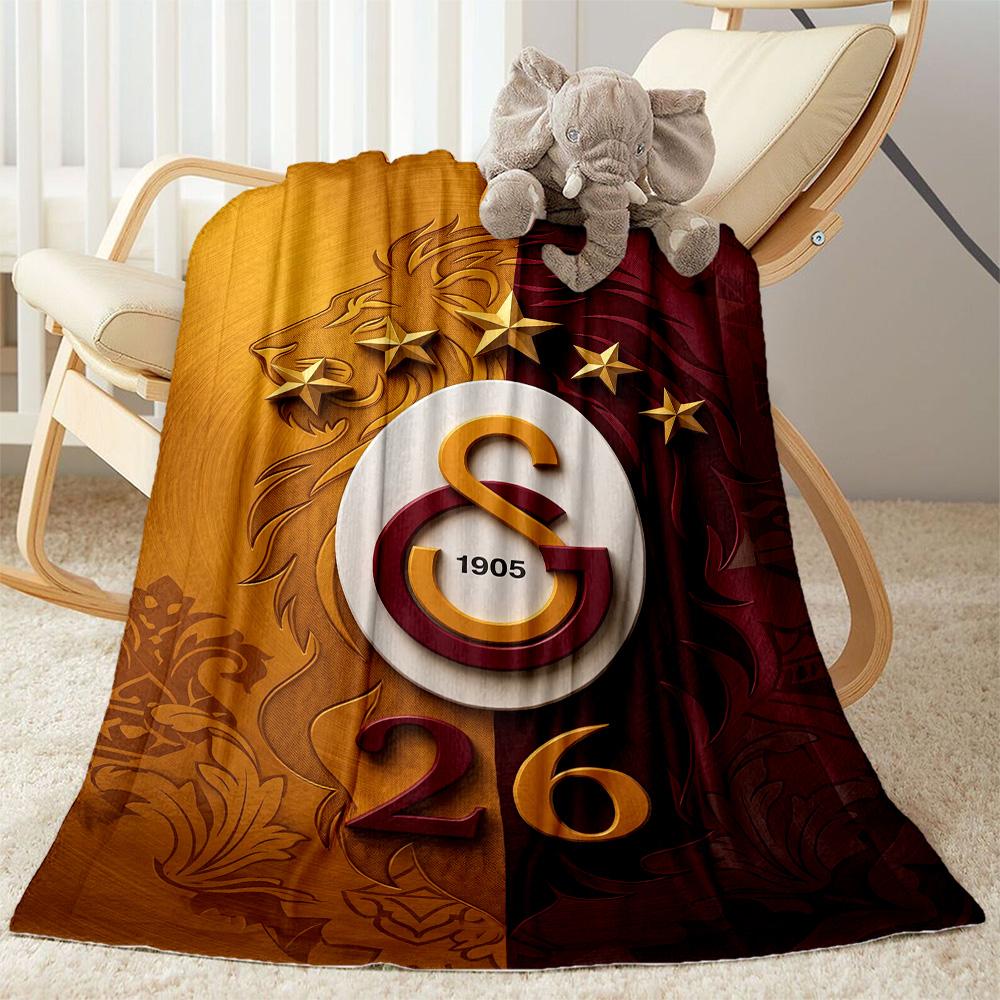 Galatasaray 90 Blanket Comfortable Great for Couch Bed Office All-Season Use Warmthful Decor Ideal Gift For Birthday Valentine'S Day