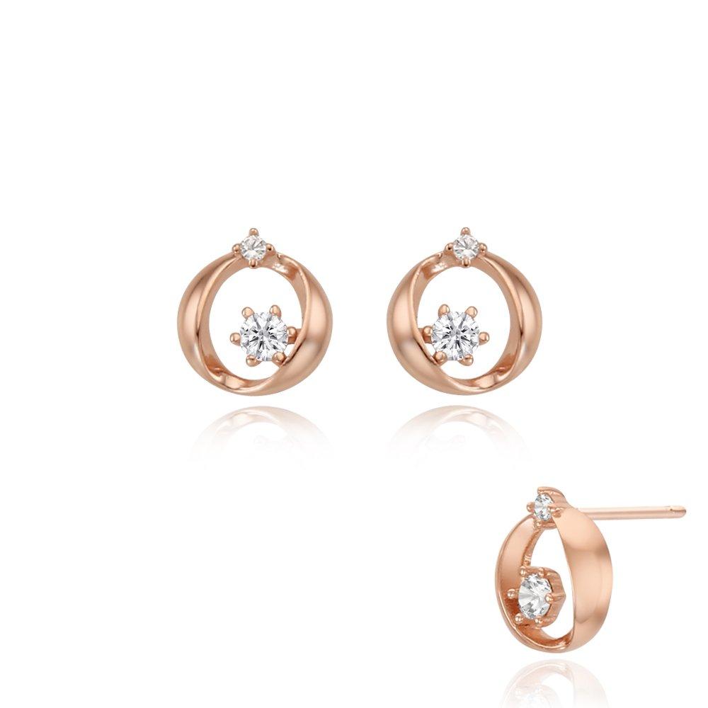 STONEHENGE Silver Earrings Sc1571