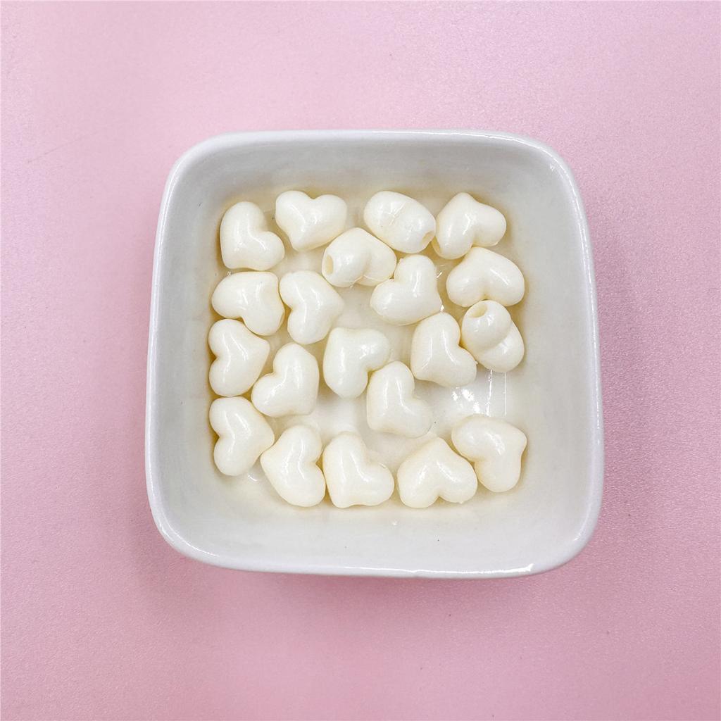 Простые модные однотонные браслеты, модное ожерелье 10*11,5 мм, 20 шт., акриловые аксессуары для изготовления ювелирных изделий, материал ручной работы, изысканные ювелирные изделия