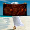 Viking Runes & Tree of Life Fashion Beach Towel: Ideal for Summer Adventures Soft, absorbent and quick drying suitable for swimming and bathing