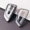 Чехол для ключей BMW для 3/5 серии, X3, X5, X2, 525, i3 - Премиальное ощущение с мужской пряжкой.