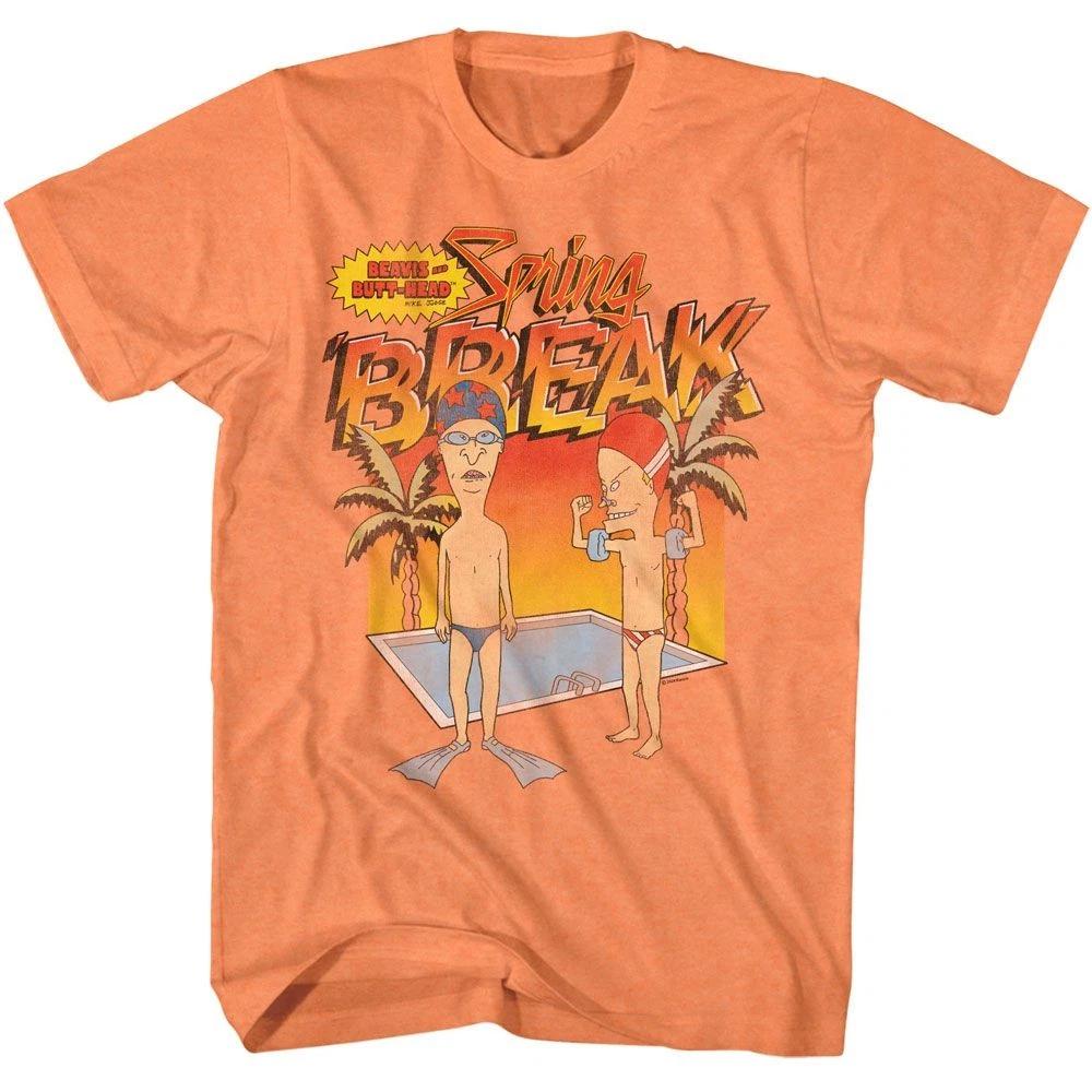 Beavis And Butthead Spring Break Cantaloupe Heather TV Children's T-shirt