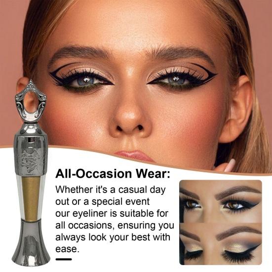 2 г пудровая подводка для глаз, 6 цветов, долговечная, водостойкая, натуральная, устойчивая к размазыванию портативная женская подводка для глаз, карандаш для девочек, инструменты для макияжа глаз