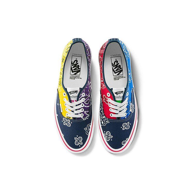 Оригинальные кеды Bedwin & The Heartbreakers x Authentic Vans 'Bandana Pack - Multi A' VN0A4BV99QX