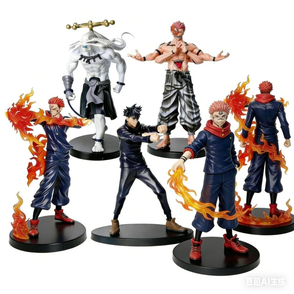 Аниме 21 см Фигурка Jujutsu Kaisen Итадори Юдзи Фигурка Действия Модель ПВХ Кукла Игрушки Коллекция Сопутствующих Товаров Настольные Аксессуары Подарки
