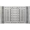 Rug - DKD Home Decor - Standard - White and Black - 160x250 Cm - Modern
