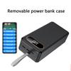 Маленькие органайзеры для аккумуляторов 21x18650, DIY Power Bank с поддержкой быстрой зарядки для нескольких устройств, удобные в использовании