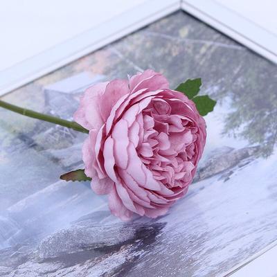 5 шт. искусственный цветок пион букет искусственный цветок западная роза чайная роза свадебный цветок настенные аксессуары домашний декор реквизит для фото