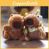 Capybara Plush Short Keychain Magnetic Pair Bag Accessory Cute Present Teens