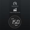 HUD G1 GPS спидометр цифровой ЖК-дисплей бортовой компьютер автомобильный GPS дисплей компас инклинометр проектор для всех автомобилей