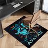 Впитывающий моющийся ковер с принтом Аватар, Нескользящие коврики для ванной, Кухонные коврики, Коврик для йоги, Коврик для прихожей гостиной, Коврики для кемпинга и пикника