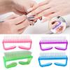 4 шт. Щеточки для чистки ногтей с мягкой щетиной и ручкой для чистки ногтей
