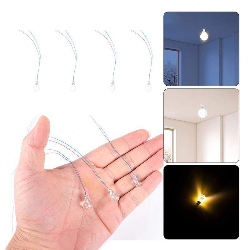 Уличный фонарь теплого белого света, модель 1:Масштаб 87 Модель Миниатюрные Настенные Фонарные Столбы Светодиодные Потолочные Светильники Освещение Кукольный Домик Декорация