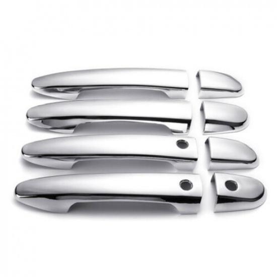 8PCS Chrome Car Exterior Door Handle Cover Trim For Mazda 6 Atenza 2014-