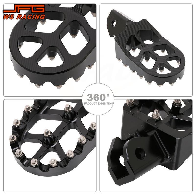 Motorcycle CNC Foot Peg For E ride Pro SS Aluminum Motorcycles Accessories Footpeg Footpedal Electric Dirt Pit Bike E-bike