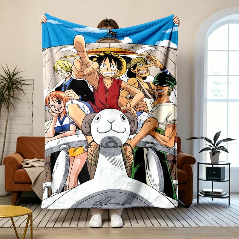 One Piece Soft and comfortable flannel Suitable for sofas living rooms outdoor camping travel and also makes a great anniversary gift