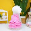New Pet Clothes Spring and Summer Dog New Skirt Dog Clothing Teddy Small Dog Skirt Candy-colored Layered Skirt