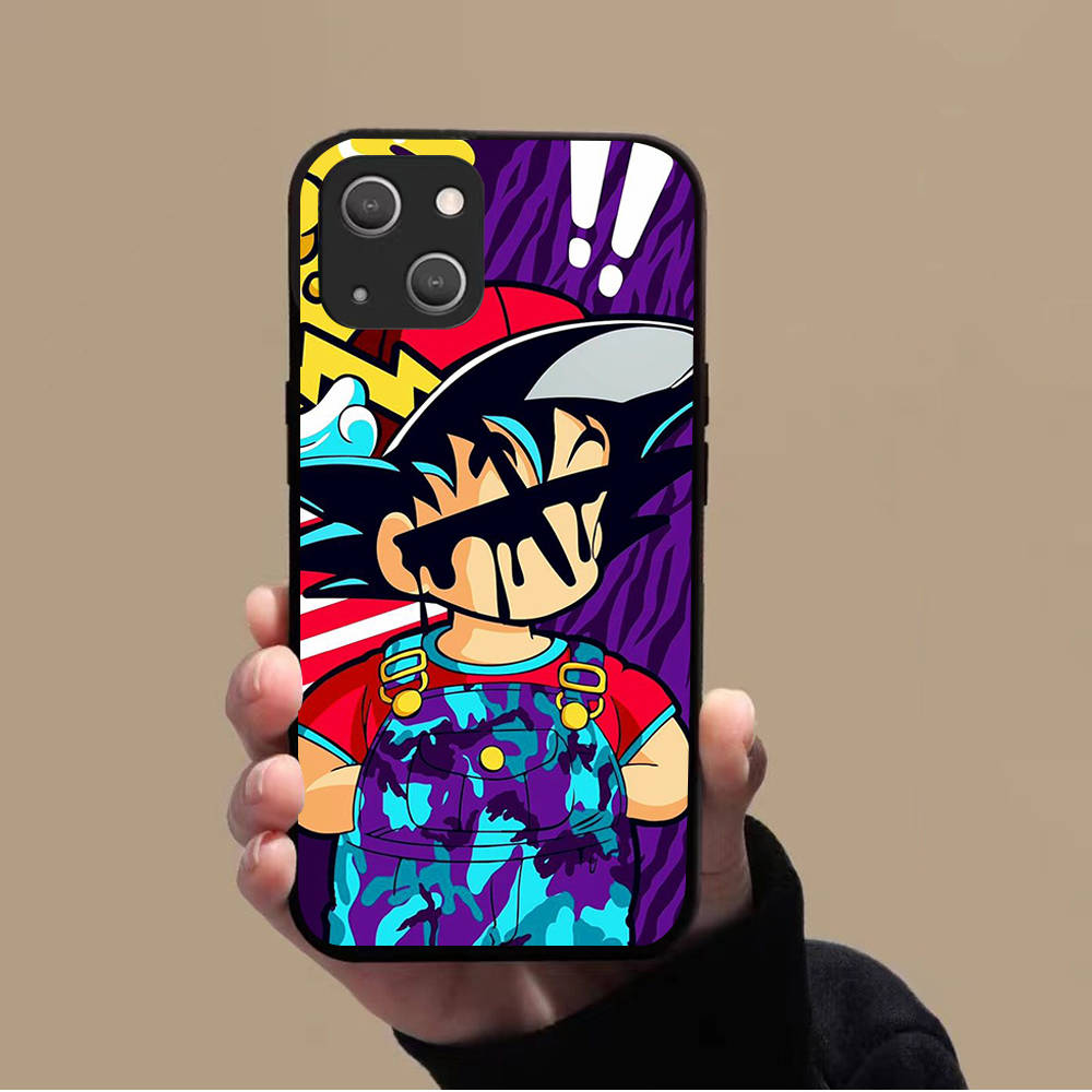 KK-14 Dragon Ball Z Soft Case for Xiaomi Redmi A3 13C 10A 10C 12C 9A 9C 9T A3X Note 13 8 9 10 11 12 Poco F5 F6 C51 M6 X3 X6 C65 C50 C55 Pro Plus 4G 5G