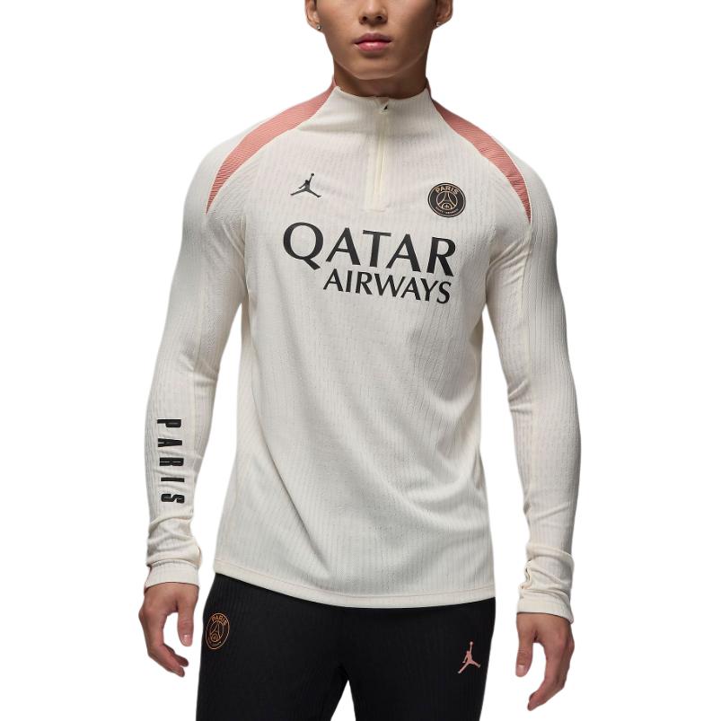 Jordan Пари Сен-Жермен FW24 Футболка Dri FIT ADV Мужская Белый Розовый FQ2321-111