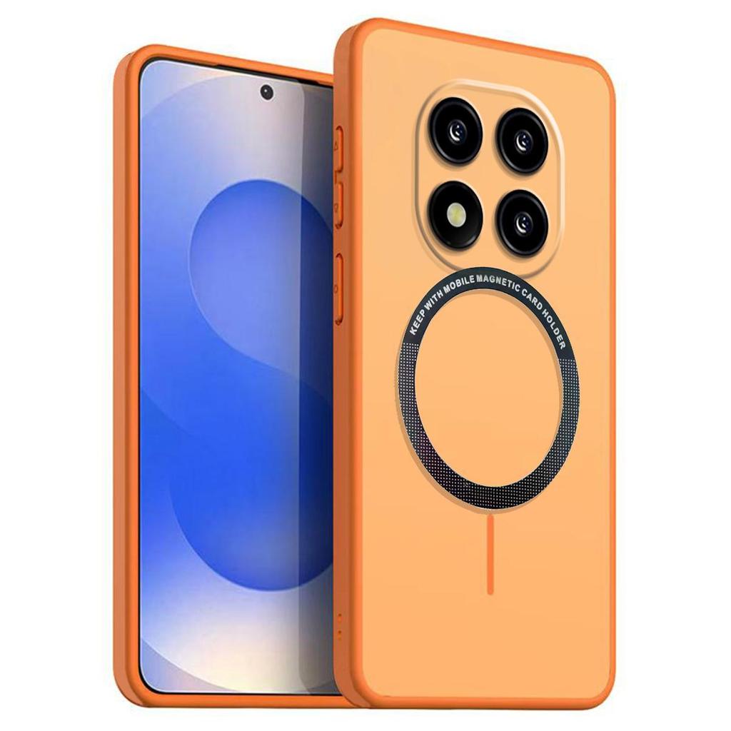 Матовый полупрозрачный магнитный чехол для телефона для Xiaomi Redmi Note 14 Pro+, 14 Pro 5G 4G, POCO X7 5G Мягкий чехол из ТПУ