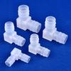 10 шт. 4~25 мм полипропиленовые угловые соединители, фитинги для аквариума, воздушный насос, аэратор, 90-градусное колено, садовое орошение, медицинские шланговые соединения