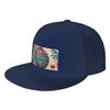 Fashion Christmas OrnaUnisext Flat Brim Sun Hat  Cycling And Running Cap Womens