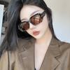 New Retro Rectangle Sunglasses Women Brand Designer Vintage Small Frame Sun Glasses Ladies Classic Black Square UV400