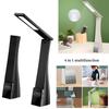 1 PC Led Table Lamp with Bluetooth Speaker Temperature Alarm Clock Dimmable Touch Folding Table Lamp Reading Lamp LXY