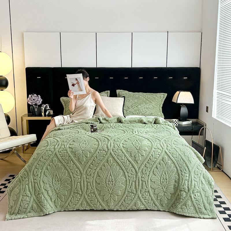 Одеяло из бархата Тафу, супертолстое теплое одеяло, зимнее толстое фланелевое простынь-одеяло