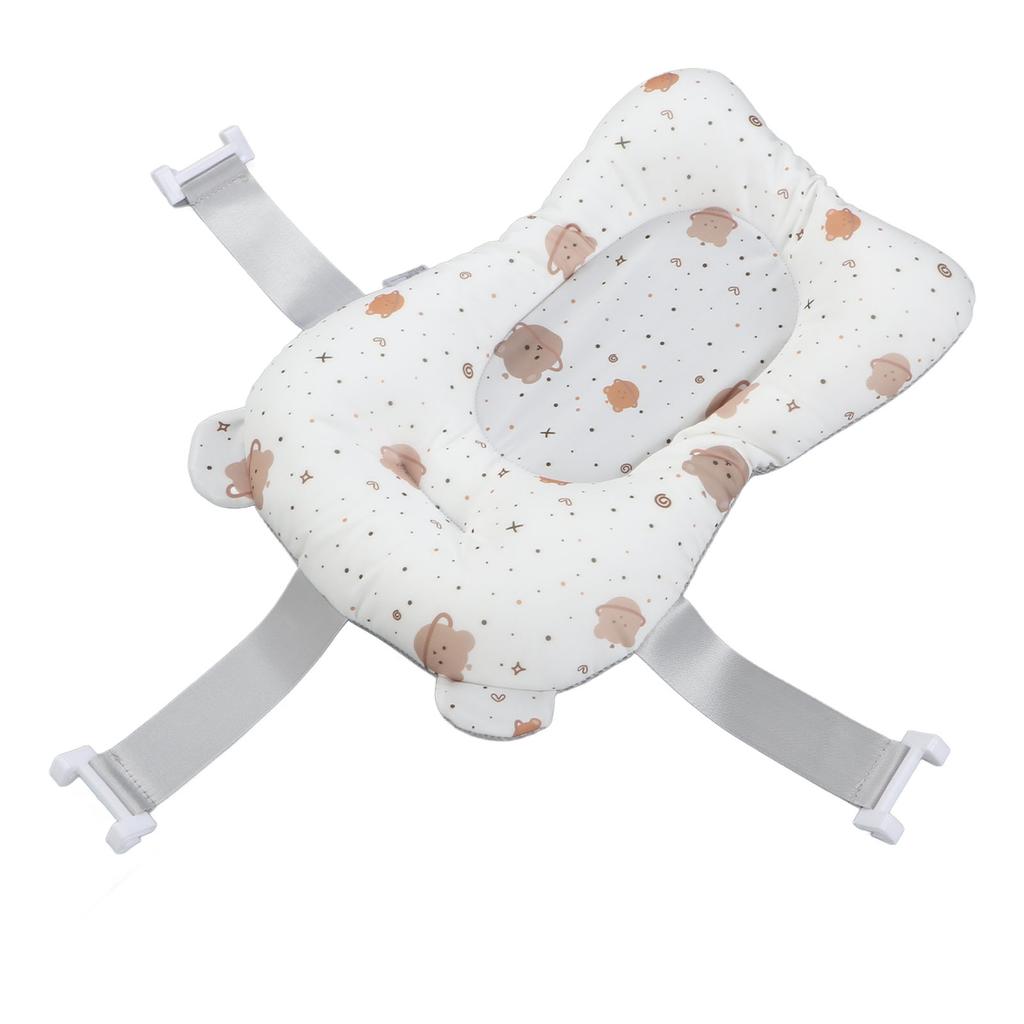 Baby Bath Mat Prevent Slip Soft Quick Dry Lightweight Sitting and Lying Down Infant Bath Cushion