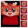Dragon Chinese Red Envelope Paper Money Pocket Hong Bao Folding Red Envelopes  Chidren Gifts