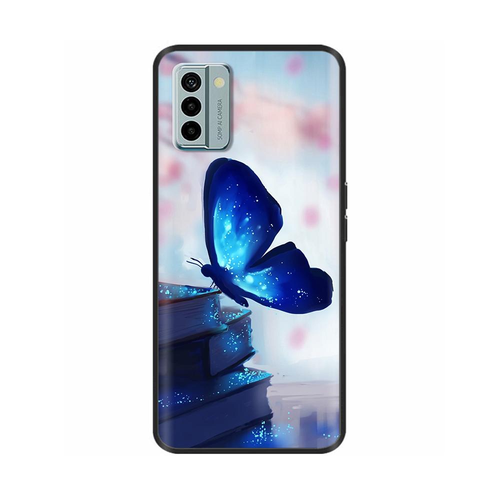Чехол для Nokia G22 NokiaG22 Крутой Силиконовый ТПУ Защитный Корпус Расписная Мягкая Задняя Крышка для Nokia G22 2023 G 22 4G Черный Бампер