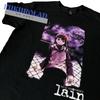 SERIAL EXPERIMENTS LAIN ANIME UNISEX BLACK - GILDAN T-Shirt Tops Tee - High Quality Print