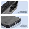 Nubuck Leather Shockproof Magnetic Case for OPPO Find X9 Pro Protective Cover Back Shell Coque Funda