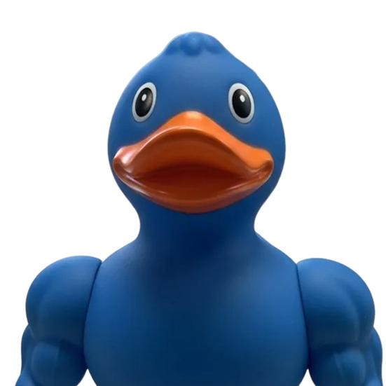 Фигурка мускулистой утки The Gym Bro of The Duck World, 3D-печатная статуэтка мускулистой утки, подарок для любителей фитнеса и любителей протеинового порошка