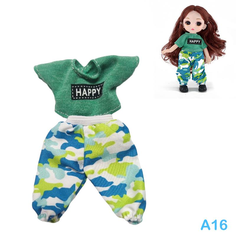 Кукла 16 см, повседневная одежда принцессы, аксессуары для костюма