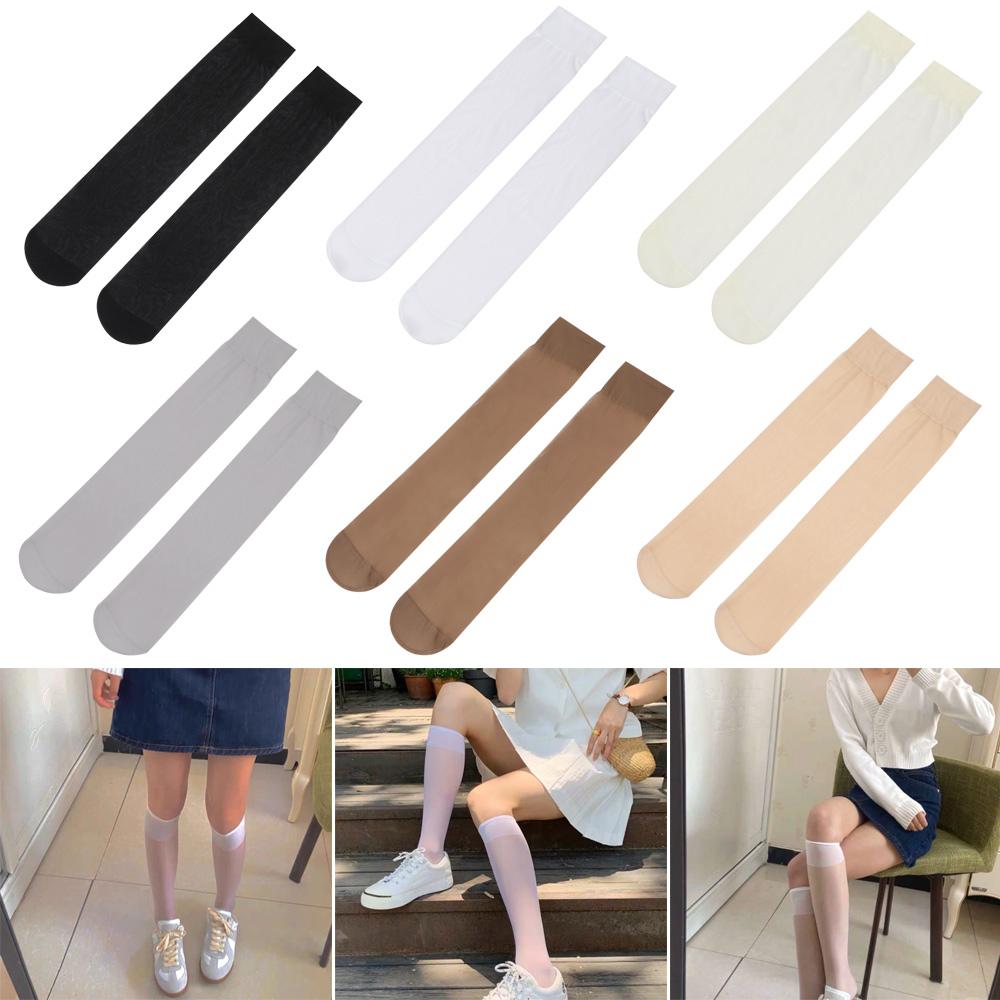 Fashion Elastic Sexy Over Calf High Long Socks Stockings Women's Socks