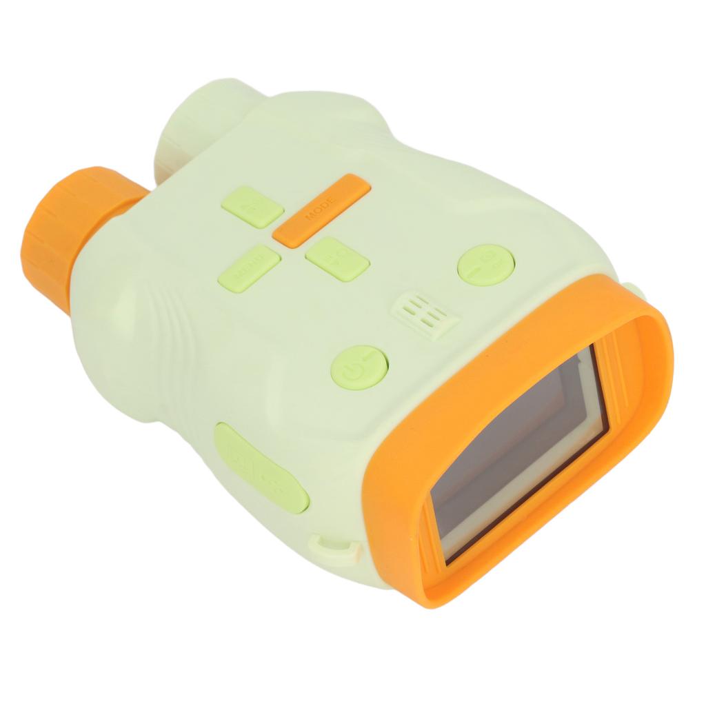 Kids Binocular 5X Zoom Night Vision 1080P Video IP54 Water Resistant 2500mAh 2.4 Inch Screen