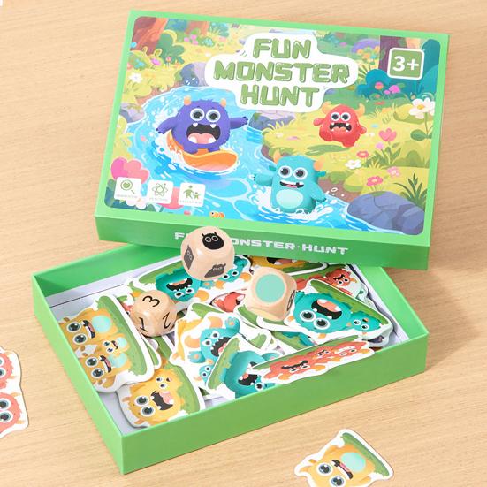 Cartoon Demon Hunt Board Game Focus Training Interactive Educational Toy