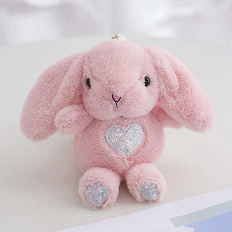 Adorable Heart Rabbit Plush Toy Perfect For Claw Machines And Keychain Wholesale