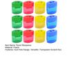 Double Hole Pencil Sharpener with Lid Plastic Manual Pencil Sharpener Portable Colored Pencil Sharpener for Kids Adults Students School Office