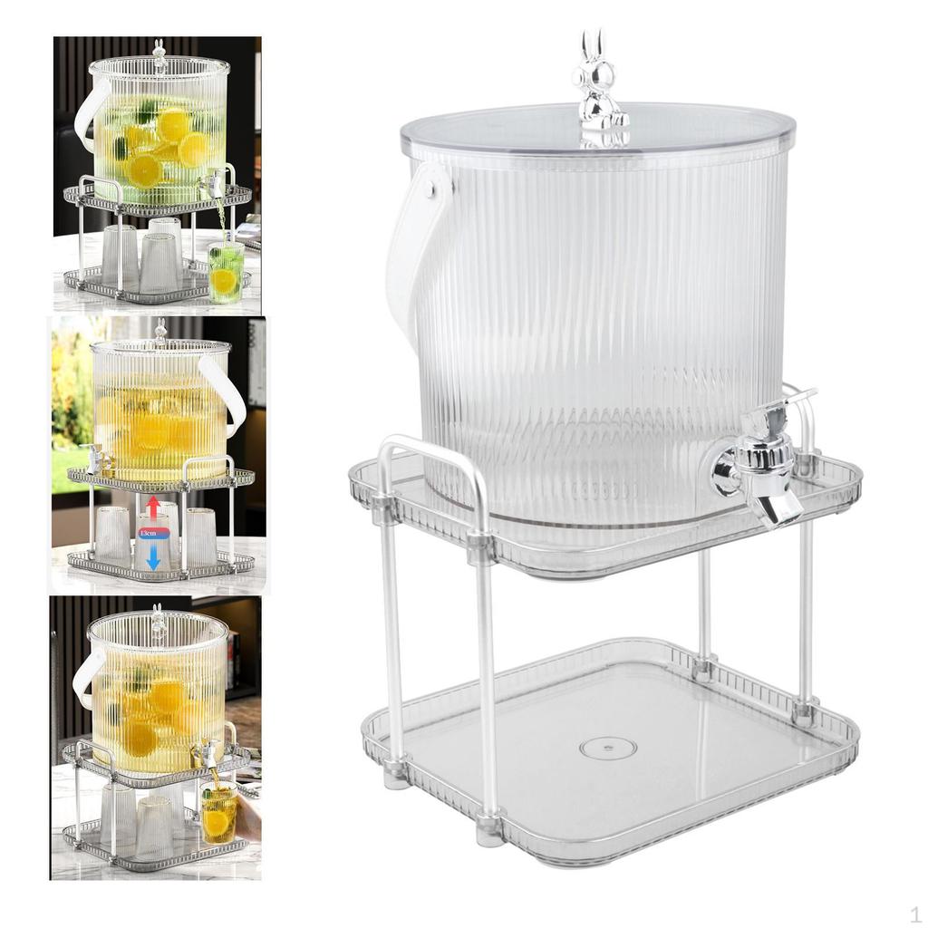 Beverage Dispenser Barrel Bucket Large Capacity Kettle Cold Brew Pot Water Bottle for Lemonade Fruit