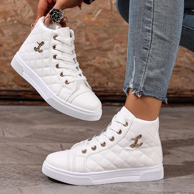 Мода 2025 Новые женские кроссовки Удобные повседневные кроссовки Женская мода Дышащая обувь на плоской подошве Женская обувь для ходьбы Вулканизированная обувь Женская