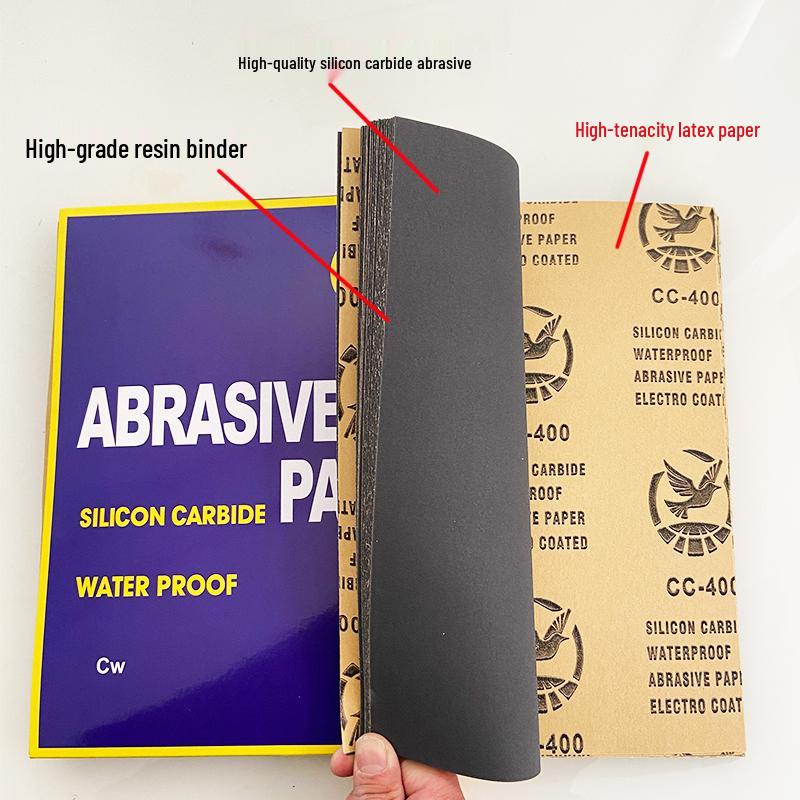 Водостойкая наждачная бумага Flying Pigeon для полировки металла, дерева и стен