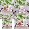 Soft And Cuddly Teddy Bear Plush Keychain Perfect For Cute Bag Decoration And Collectible