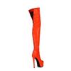 Fashion FHC New 15cm Women Thigh High Boots,Platforms Crotch Botas,Sexy Stage Pole Dance Shoes,Back Zip,Black,Pink,Orange,Green,Dropship