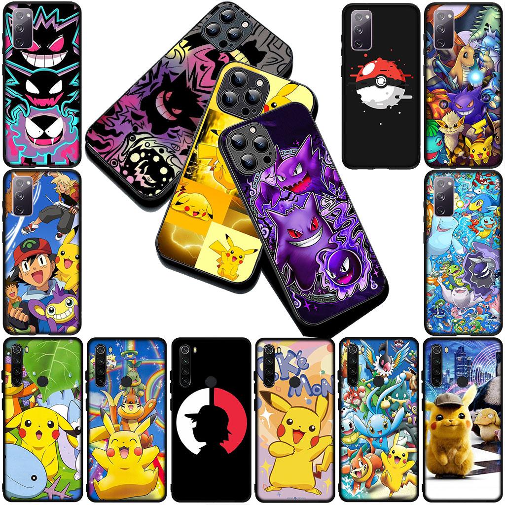 Phone Cover for Motorola Moto G55 G45 G75 G85 G13 Edge 50 30 Fusion 40 NEO Ultra Pro Case P-Pokemons GO P-Pikachus Gengar